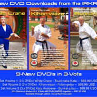 9 DVD Koryu Uchinadi Karate Set