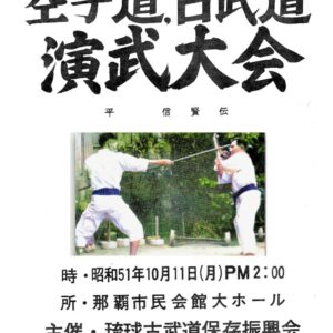 Taira Shinken's 7th Anniversary Enbu Taikai Brochure (PDF)